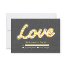 Marquee Lights UAWG Gray Burlap