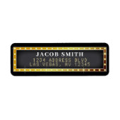 Marquee Schwarz & Gold (Vorne)