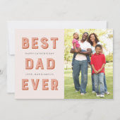 Marquee Vatertagskarte - Rost Karte (Vorderseite)