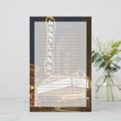 Marquee von Arlene Schnitzer Briefpapier (Stehend Vorderseite)