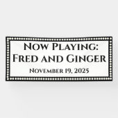 Marquee Wedding Banner (Horizontal)