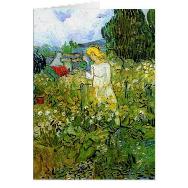 Marquerite Gachet im Garten, Vincent van Gogh. (Vorne)