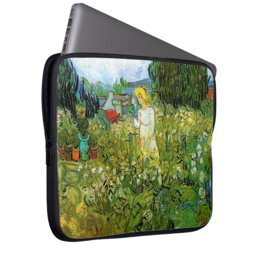 Marquerite Gachet im Garten, Vincent van Gogh. Laptopschutzhülle (Vorne Rechts)