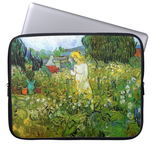 Marquerite Gachet im Garten, Vincent van Gogh. Laptopschutzhülle (Vorderseite)