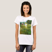 Marquerite Gachet im Garten, Vincent van Gogh. T-Shirt (Vorne ganz)