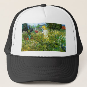 Marquerite Gachet im Garten, Vincent van Gogh. Truckerkappe