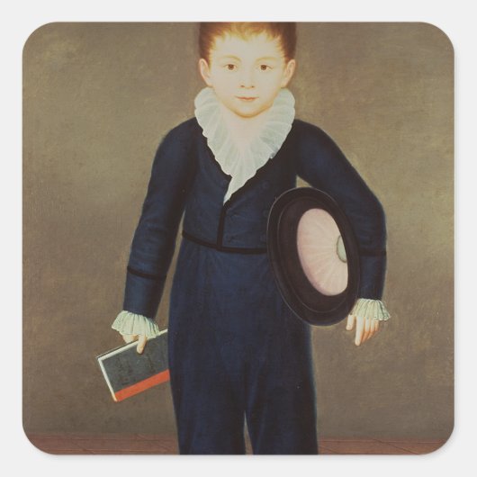 Marques de Penafiel, Sohn des Herzogs von Osuna Quadratischer Aufkleber (Vorderseite)