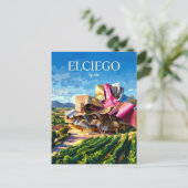 Marqués de Riscal Weingut Spanien Postkarte (Stehend Vorderseite)