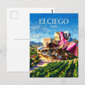 Marqués de Riscal Weingut Spanien Postkarte (Vorne/Hinten)