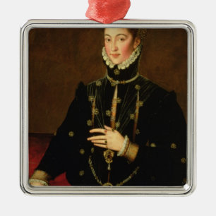 Marquesa von Las Navas, c.1559 Ornament Aus Metall