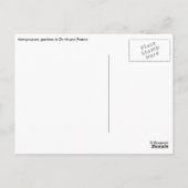 Marquessac Gärten Postkarte (Rückseite)