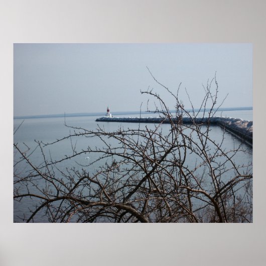 Marquette Breakwall Foto Poster (Vorne)