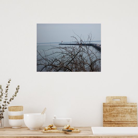 Marquette Breakwall Foto Poster (Küche)