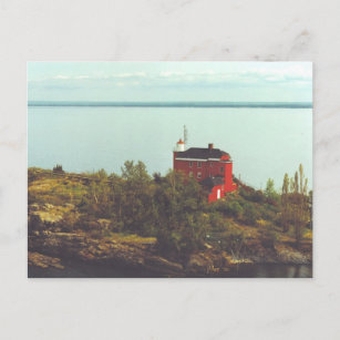 Marquette Harbor Lighthouse Postkarte