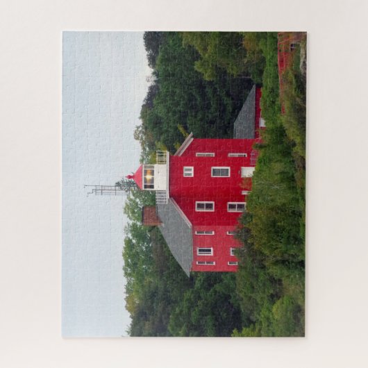 Marquette Harbor Lighthouse Puzzle (Vertikal)