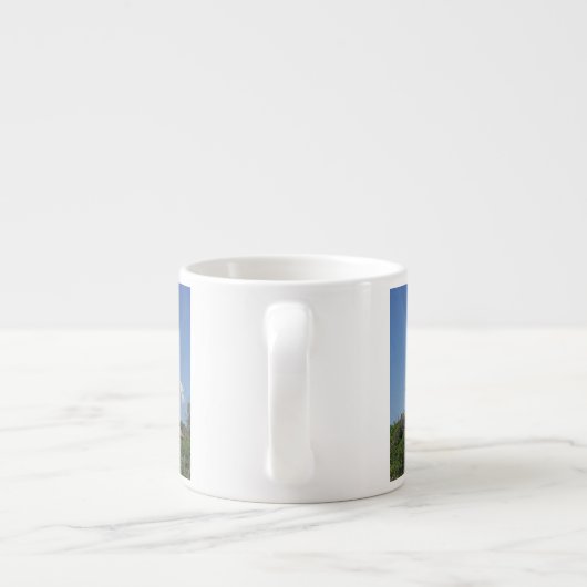 Marquette Harbour Lighthouse Espresso Tasse (Rückseite)