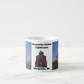 Marquette Harbour Lighthouse Espresso Tasse (Vorderseite)
