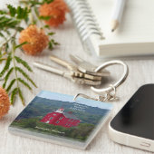 Marquette Harbour Lighthouse Schlüsselkette Schlüsselanhänger (Vorderseite rechts)