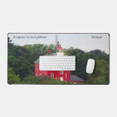 Marquette Harbour Lighthouse Schreibtischmatte (Tastatur & Maus)