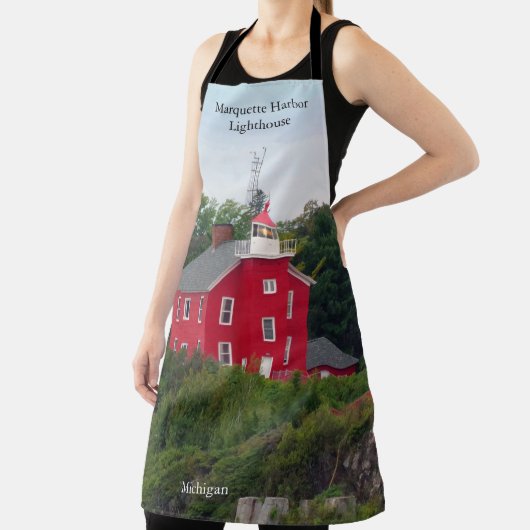 Marquette Harbour Lighthouse Schürze (InSitu)