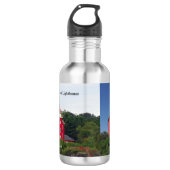 Marquette Harbour Lighthouse Wasserflasche (Vorderseite)