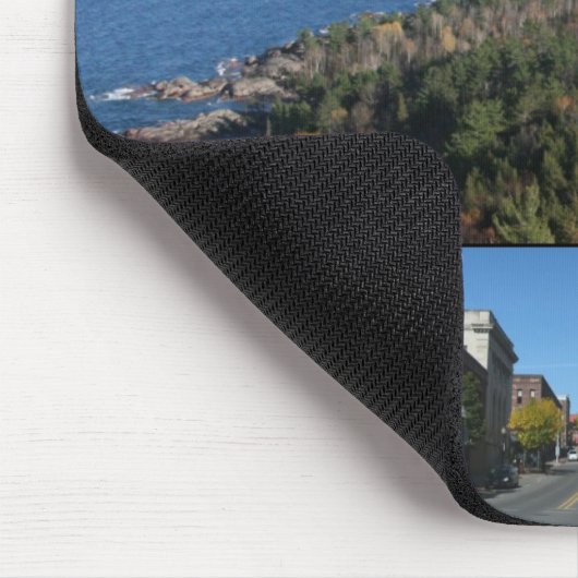 Marquette, Michigan Mousepad (Ecke)