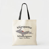 Marquette Michigan Tragetasche (Vorne)
