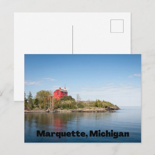 Marquette Postcard Postkarte (Vorne/Hinten)