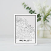 Marquette Postkarte (Stehend Vorderseite)