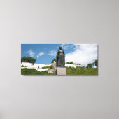 Marquette Statue, Mackinac Island, Michigan Leinwanddruck (Vorderseite)