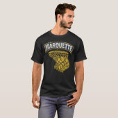 Marquette Universität Golden Eagles Basketball T-Shirt (Vorne ganz)