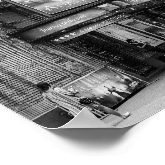 Marquis B&W Poster (Ecke)