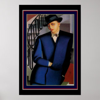 "Marquis d'Afflito" Kunst, Dichtung und Musik Poster