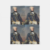 Marquis de Lafayette Blanket Fleecedecke (Vorderseite)