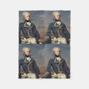 Marquis de Lafayette Blanket Fleecedecke