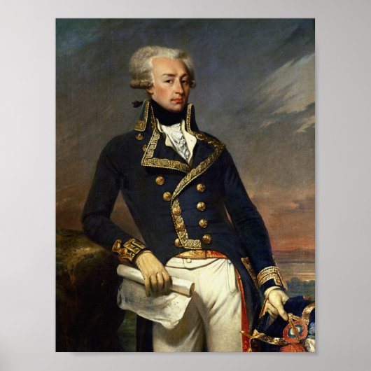 Marquis de Lafayette Painting Poster (Vorne)