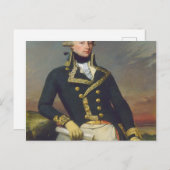 Marquis De Lafayette Portrait Postkarte (Vorne/Hinten)