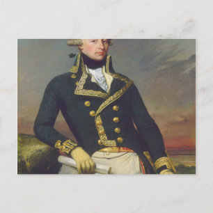 Marquis De Lafayette Portrait Postkarte