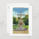 Marquis de Montcalm Postkarte (Vorne/Hinten)