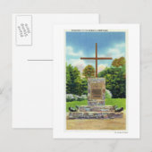 Marquis de Montcalm Postkarte (Vorne/Hinten)