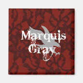Marquis Gray Magnet (Vorne)