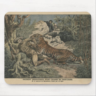 Marquis von Barthelemy verwundete durch einen Mousepad