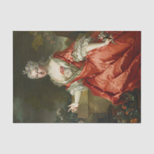 Marquise de Fortia von Nicolas de Largiliere Seidenpapier