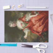 Marquise de Fortia von Nicolas de Largiliere Seidenpapier (Handwerk)