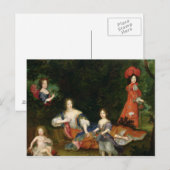 Marquise de Montespan Postkarte (Vorne/Hinten)