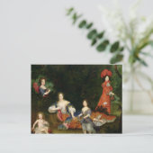 Marquise de Montespan Postkarte (Stehend Vorderseite)