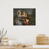 Marquise de Pezay - Élisabeth-Louise Brun Kunstsch Poster (Küche)