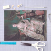 Marquise de Pompadour - Quentin de la Tour Seidenpapier (Handwerk)