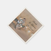 Marquise Diamond Verlobung Ring Wedding Serviette (Ecke)