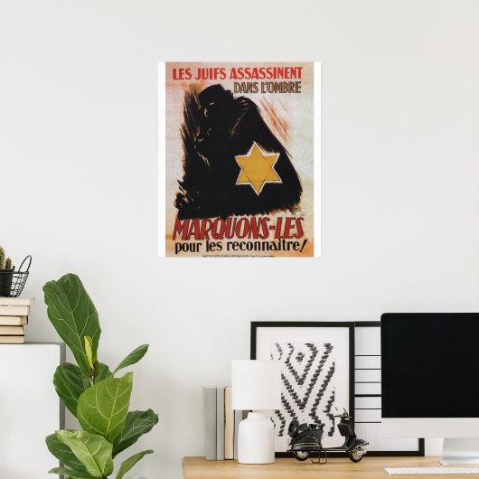 Marquons-les-Propaganda-Poster Poster (Heimbüro)